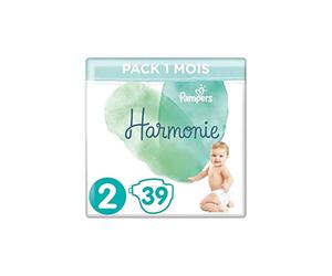 Pampers Harmonie - Pack de 39 capas, tamaño 2, 4-8 kg