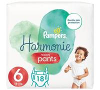 Pampers Harmonie - Pañales talla 6, 18 pañales, 15 kg+, paquete esencial