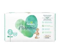 Pampers Harmonie - Paquete esencial de 39 pañales, 4-8 kg, protección suave para la piel e ingredientes a base de plantas, paquete esencial