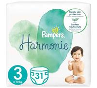 Pampers Harmonie (Pure) Pañales tamaño 3, 6-10 kg, 31 unidades