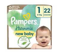 Pampers Harmonie T1 Pañales 2-5kg 22uds