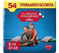 Pampers Il salvapigiamino 8 - 12 años, formato reserva, 54 pañales, talla L/XL (27 - 43 kg)