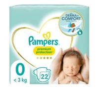 Pampers Premium Protection Pañales Talla Micro 22uds