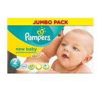 Pampers New Baby Pañales, 74 unidades