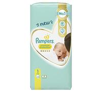 Pampers New Baby - Pañales, Tamaño 1 (2-5 Kg), Otro, Talla 1 (Paquete de 44)