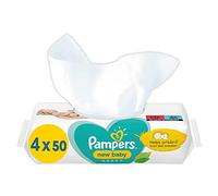 Pampers New Baby Toallitas sensibles, las más suaves para la piel y sin fragancia ni alcohol, toallitas 3x4x50 (total 600 toallitas)
