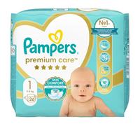 Pampers Pack de 26 pañales de primera calidad para el cuidado de la piel sensible Pampers