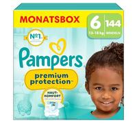 Pampers Pañales Premium Protection T.6 Extra Large 13kg+ caja144pañales