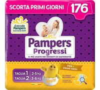 Pampers - Pañales Progressi Taglia 1/Taglia 2
