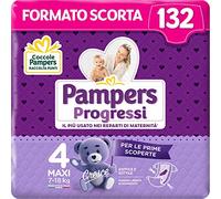 Pampers - Pañales Progressi Taglia 4 (132 Unità)