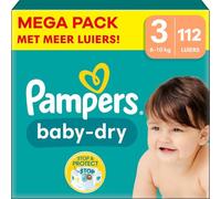 PAMPERS Pañales T3 - El paquete de 112 capas