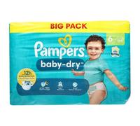 Pampers Pañales talla 6 XL, paquete de 44 unidades