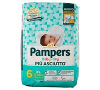 PAMPERS PANNOLINI BABY DRY 6 XL 15-30 Kg 13 PZ