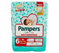 PAMPERS PANNOLINI BABY DRY MUTANDINO 6 EXTRALARGE 14 PZ 15+ KG