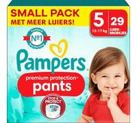 Pampers - Pantalones de protección premium - Talla 5 - Paquete pequeño - 29 unidades - 12/17 kg