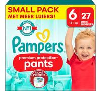 Pampers - Pantalones de protección premium - Talla 6 - Paquete pequeño - 27 unidades - 15+ KG
