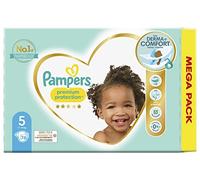 Pampers Paquete de 76 pañales de protección premium tamaño 5 (11-16 kg)