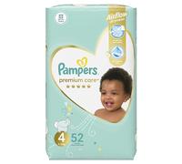 Pampers Premium Care 4 52pieza(s) - Pañal (Disposable diaper, Color blanco)