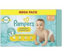 Pampers Premium - Protección de tamaño 3, capas x114, 6 kg - 10 kg, nuestro número 1 para la comodidad y protección de las pieles sensibles