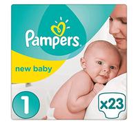 Pampers Premium Protection New Baby - Pañales (talla 1, 22 unidades)