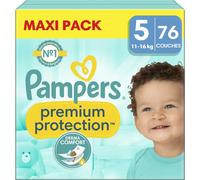 Pampers Premium Protection Pañales Talla 5 11-16kg 76uds