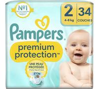 Pampers Premium Protection Pañales Talla2 4-8kg 34uds