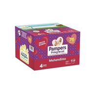 PAMPERS ProGRESO MUTANDINO Cuadros Pack 4 MAXI 8/15 KG - 76 MUTANDINI