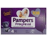 Pampers Progressi 120 Pañales TG 4 Maxi 7 - 18 kg pentapack 5 paquetes ahorro