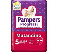 Pampers Progressi - Bragas Junior Talla 5 (12-18 kg) 17 Pañales