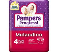 Pampers Progressi - Bragas maxi talla 4 (8-15 kg), 19 pañales