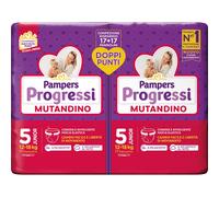 Pampers Progressi Pañal Braga Maxi 2x17 uds