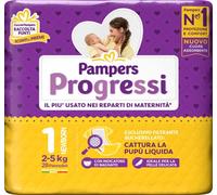 Pampers - Progressi - Pañales - Talla 1 (2-5 kg) - 28 pañales