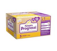Pampers Progressi Pentapack Talla 3^ Midi - 135 Pañales