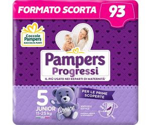 Pampers Progressi Pentapack - Talla 5 Pampers