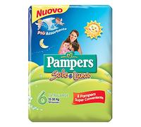 Pampers - Sole e Luna - Pañales - Talla 6 (15-30 kg) - 14 pañales