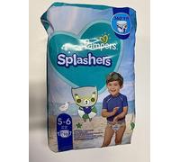 Pampers Splashers Pañales de natación desechables, talla 5-6, 10 pantalones