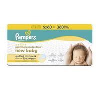Pampers Toallitas húmedas para bebé (6 x 60 unidades)