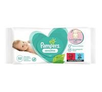 Pampers Toallitas húmedas para bebé sensibles, dermatológicamente probadas, 260 toallitas (5 x 52)