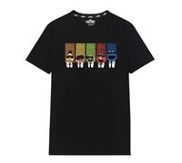 Pampling Camiseta Barrio Sésamo Negra Unisex Manga Corta