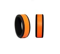 PAMTIER - Anillos de silicona para hombre y mujer, diseño clásico, para actividades al aire libre