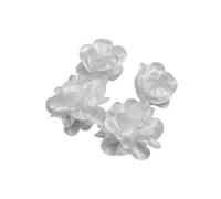 PAMTIER Flor Pendientes para Mujeres Drop Boho Grande Vintage Declaración Rojo Negro Post Estético Delicado Acero Inoxidable Retro Exagerado Stud Grande Colorido Joyería Blanca