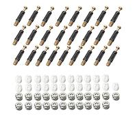 Pamtns 25 Piezas Tornillos de Fijación para Muebles Conector de Muebles Excéntrico Accesorio Juego Conectores para Muebles para Accesorios de Conexión Muebles Armarios de Mesa de Gabinete