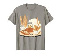 Pan artesanal horneado con amor Camiseta