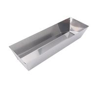 Pan de Barro de 14 Pulgadas 210 de Acero Inoxidable de Alta Resistencia Bodet Herramientas de Partición Suave para la Mezcla de Pintura de Masilla de Mortero de Cemento Mezcla