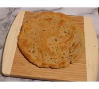 Pan de coco, almendras y trigo (mezcla grande, semillas blancas)
