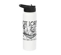 Pan De Gato Divertido Pan Recién Horneado Humor De Gato Meme Stainless Steel Insulated Water Bottle