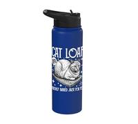 Pan De Gato Divertido Pan Recién Horneado Humor De Gato Meme Stainless Steel Insulated Water Bottle