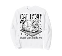 Pan De Gato Divertido Pan Recién Horneado Humor De Gato Meme Sudadera