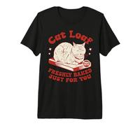 Pan De Gato Pan Recién Horneado Humor Gracioso Amante Camiseta Premium