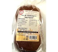 Pan de Hamburguesa Proteico, Rico en Proteína, Bajo Índice Glucémico, 160 g. Pack de 3